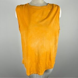 Lululemon dye Orange Sleeveless Top 12